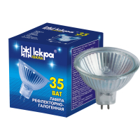 Лампа галогенна MR16 35W GU 5.3  12V ТМ "Іскра"