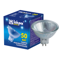Лампа галогенна MR16 50W GU 5.3 12V ТМ "Іскра"
