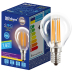 Лампа світлодіодна LED Filament Р45Cl 4вт 3000K E14 прозора. ТМ "Іскра" Лампа світлодіодна LED Filament Р45Cl 4вт 3000K E14 прозора. ТМ "Іскра"
