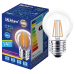 Лампа світлодіодна LED Filament Р45CL 4W 3000K E27 прозора. ТМ "Іскра"