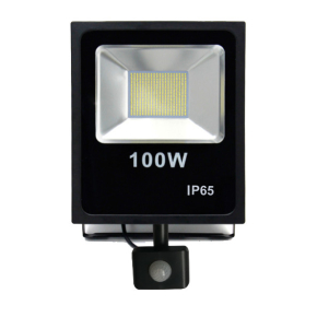 Світлодіодний прожектор  LED FL sensor 100W 6500K (з датчиком руху) ТМ "Іскра"