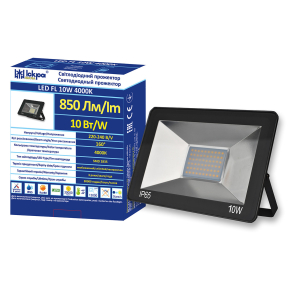 Світлодіодний прожектор LED FL 10W 4000K ТМ "Іскра"