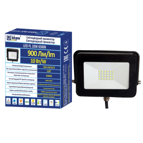 Світлодіодний прожектор LED FL 10W 6500K Економ ТМ "Іскра"