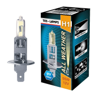 Автолампа H1 12 V 55 W P14.5s ALL WEATHER Tes-lamps