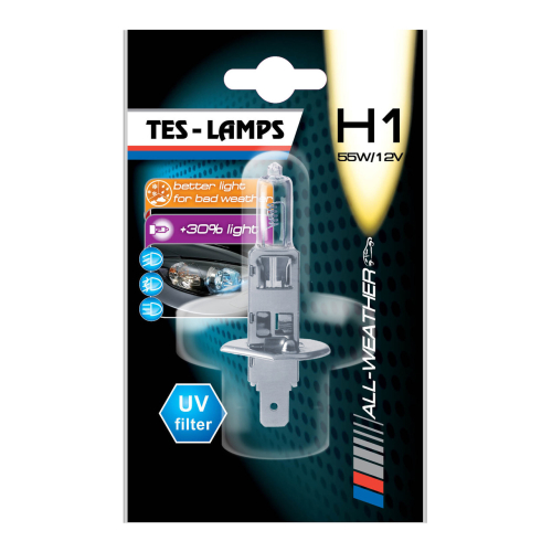 Автолампа H1 12V 55W P14.5s (Standard) Tes-lamps Автолампа H1 12V 55W P14.5s (Standard) Tes-lamps