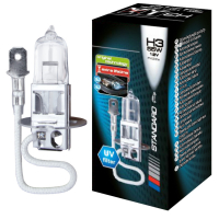 Автолампа H3 12 V 55 W + 30% PK22s Tes-lamps