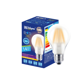 Світлодіодна лампа LED Filament A60FR 8W 3000K E27 матова. ТМ "Іскра"