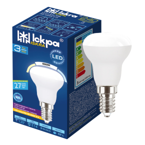 Світлодіодна лампа LED LED R39 3W 4000K E14 ТМ "Іскра"