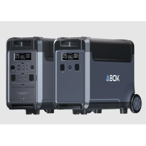 Зарядна станція ABOK Ark3600 3600W 7680Wh LiFePO4 з додатковою батареєю Ark3600E (Комплект)