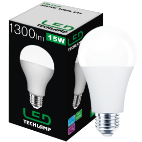  Світлодіодна лампа LED A60 14W 3000K E27  ТМ "Techlamp"
