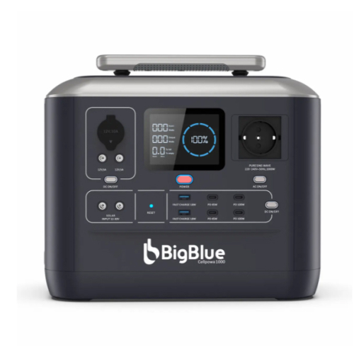 Портативна зарядна станція BigBlue CellPowa 1000 (CP1000) / UPS / LiFePO4 / 1075 Вт•год Портативна зарядна станція BigBlue CellPowa 1000 (CP1000) / UPS / LiFePO4 / 1075 Вт•год