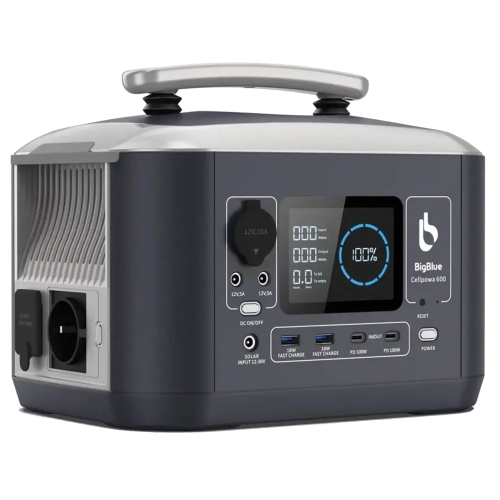 Мобільна зарядна станція BigBlue модель CellPowa600 600W / 537Вт*год / LiFePO4 / функція UPS / швидка зарядка