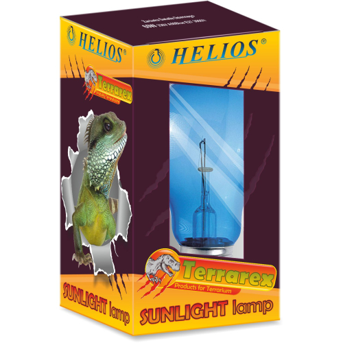 ЛАМПА ДЕННОГО СВІТЛА 100вт 230V E27 СИНЯ Terrarex ТМ Helios
